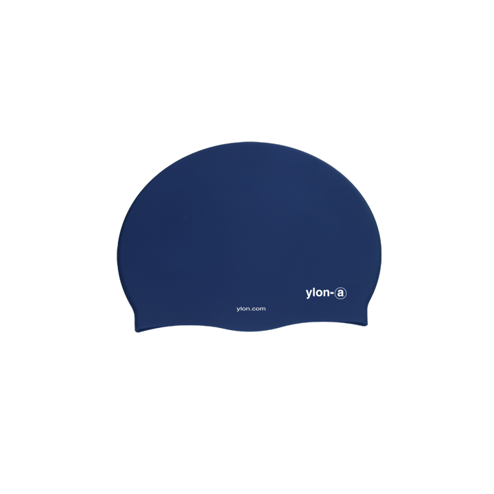 custom silicone swim caps (1-color logo)