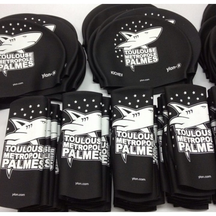 Bonnets silicone personnalisés (logo 1 couleur)