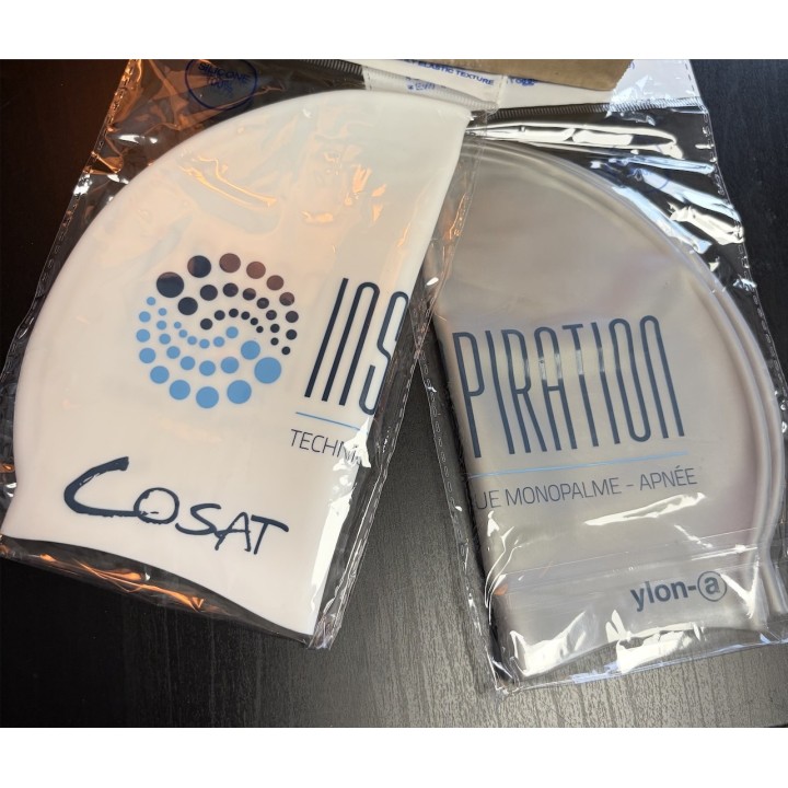 custom silicone swim caps (1-color logo)