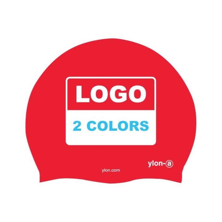 Bonnets silicone personnalisés (logo 2 couleurs)