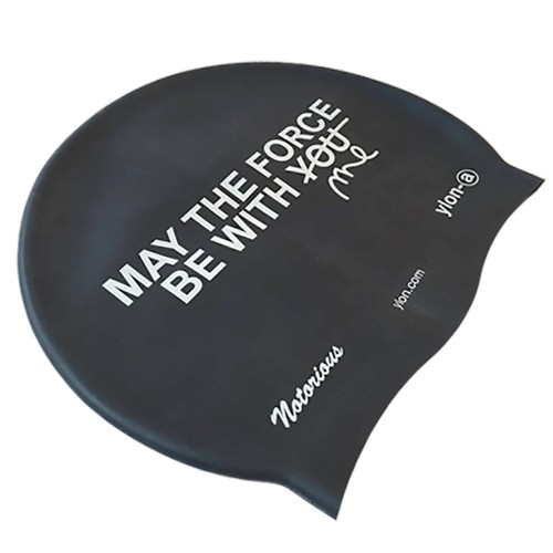 silicone swim cap ylon-a May the Force Be with Me