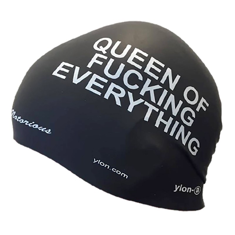 silicone swim cap ylon-a Queen of Fucking Everything