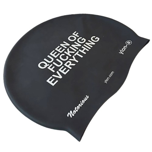 silicone swim cap ylon-a Queen of Fucking Everything