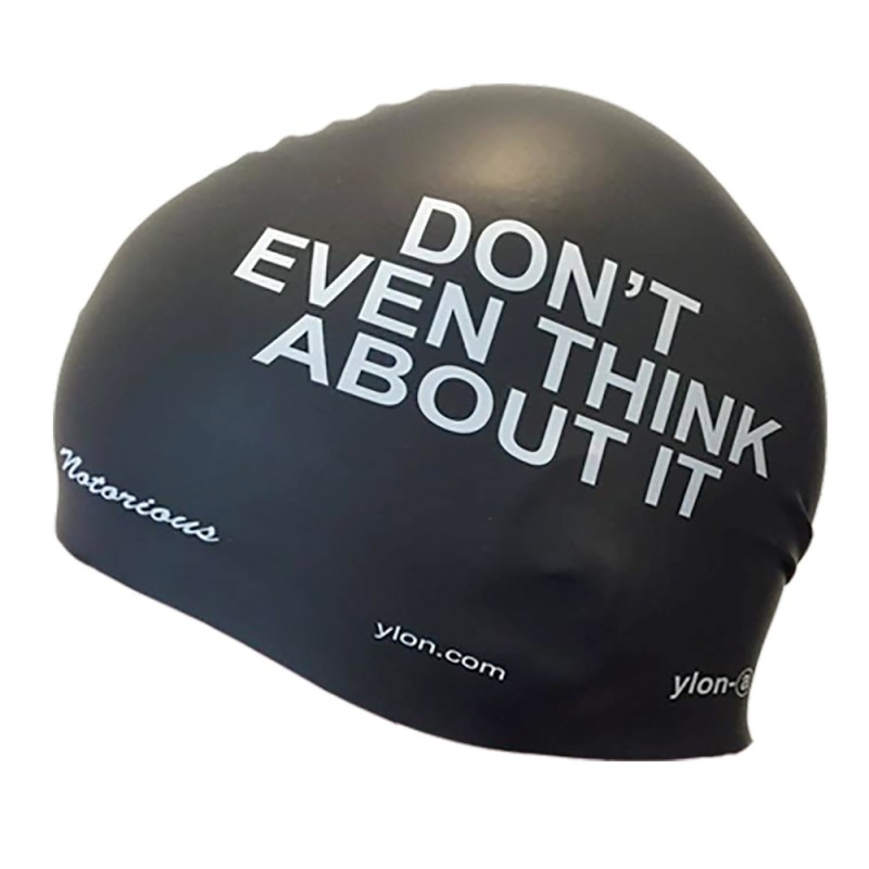 silicone swim cap ylon-a Don't even think about it