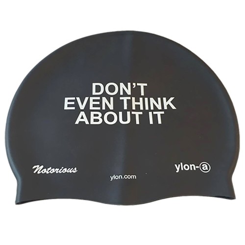 silicone swim cap ylon-a Don't even think about it