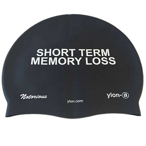 silicone swim cap ylon-a Short term memory loss