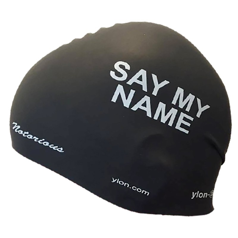bonnet de piscine en silicone ylon-a Say my Name