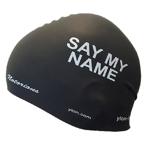 bonnet de piscine en silicone ylon-a Say my Name