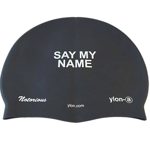 bonnet de piscine en silicone ylon-a Say my Name