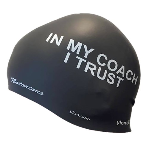 矽膠泳帽 YLON-A In my Coach I trust