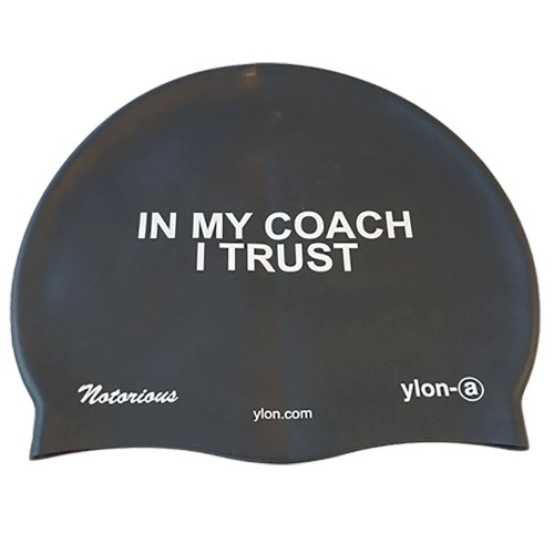 矽膠泳帽 YLON-A In my Coach I trust
