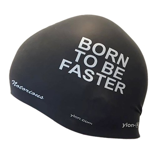 bonnet de piscine en silicone ylon-a Born to be faster