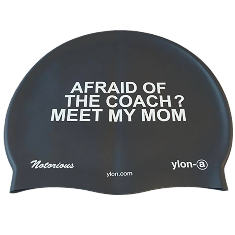 矽膠泳帽 ylon-a Afraid of the coach? Meet my mom