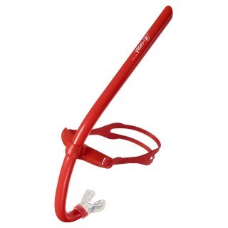 red front snorkel for finswimming YLON-A YSTA-01
