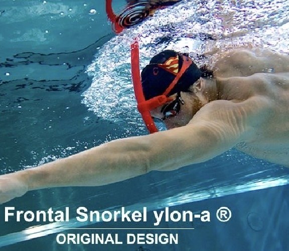 Front Snorkel for Finswimming (Swimming Training) | ylon