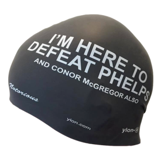 矽膠泳帽 ylon-a defeat phelps