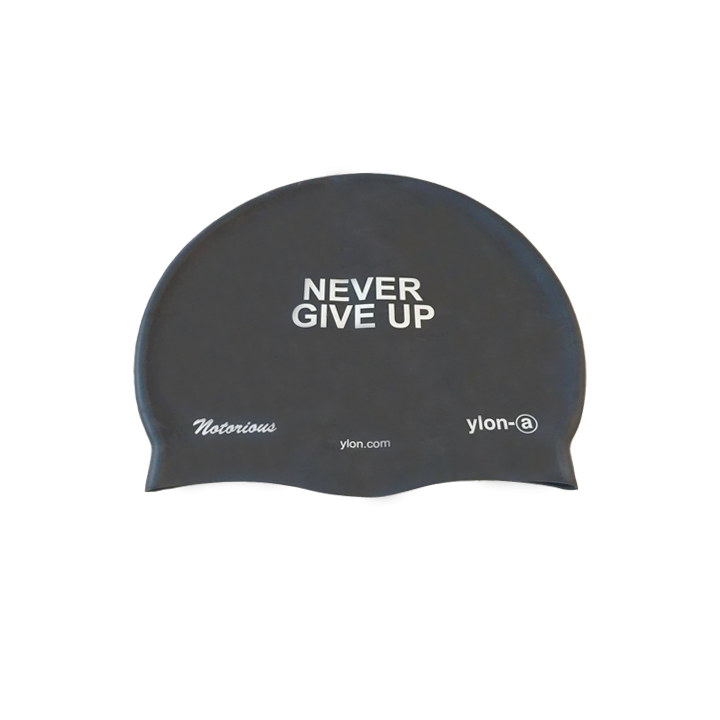 矽膠泳帽 YLON-A Never Give Up