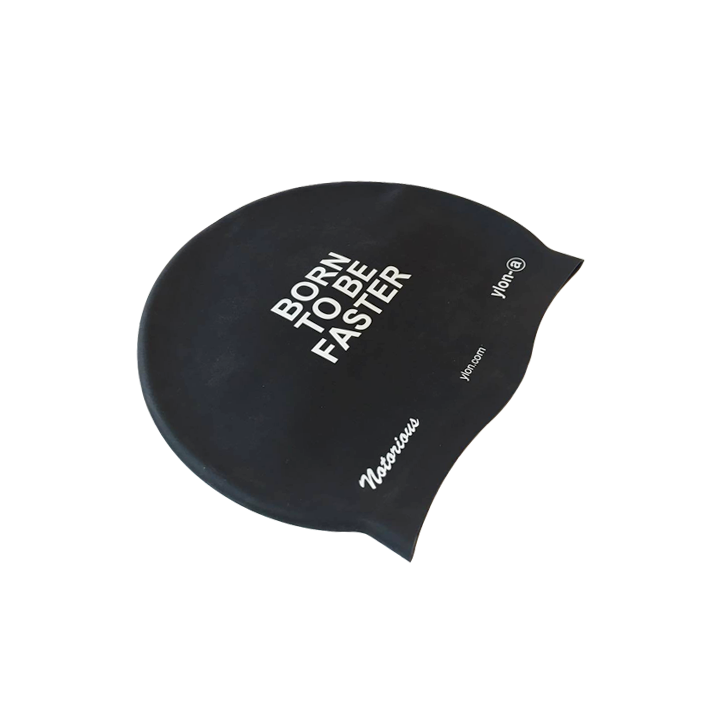 bonnet de piscine en silicone ylon-a Born to be faster