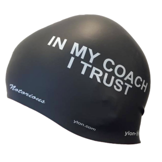 矽膠泳帽 YLON-A In my Coach I trust