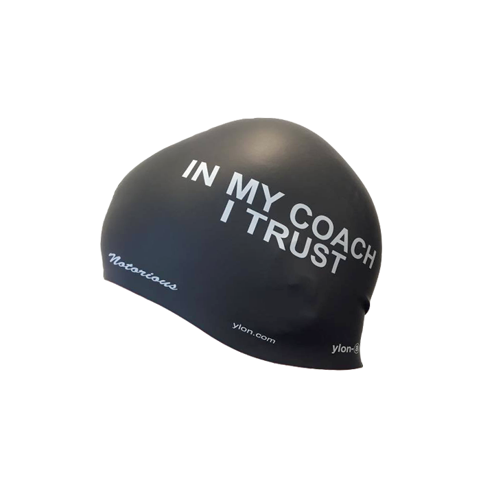 矽膠泳帽 YLON-A In my Coach I trust