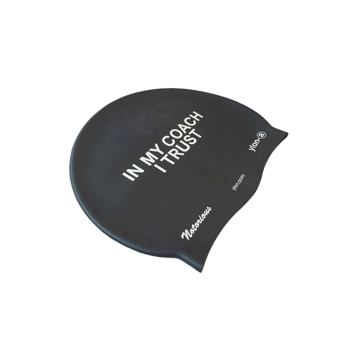 bonnet de piscine en silicone ylon-a In my Coach I trust