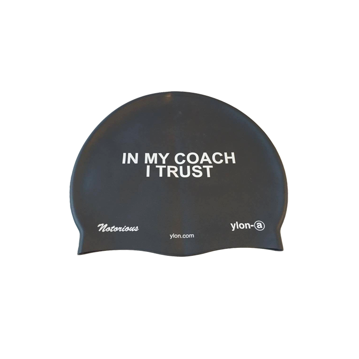 silicone swim cap ylon-a In my Coach I trust