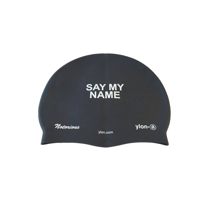 bonnet de piscine en silicone ylon-a Say my Name