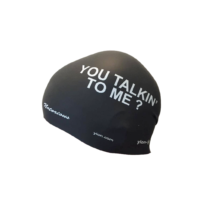 silicone swim cap ylon-a You talkin' to me?