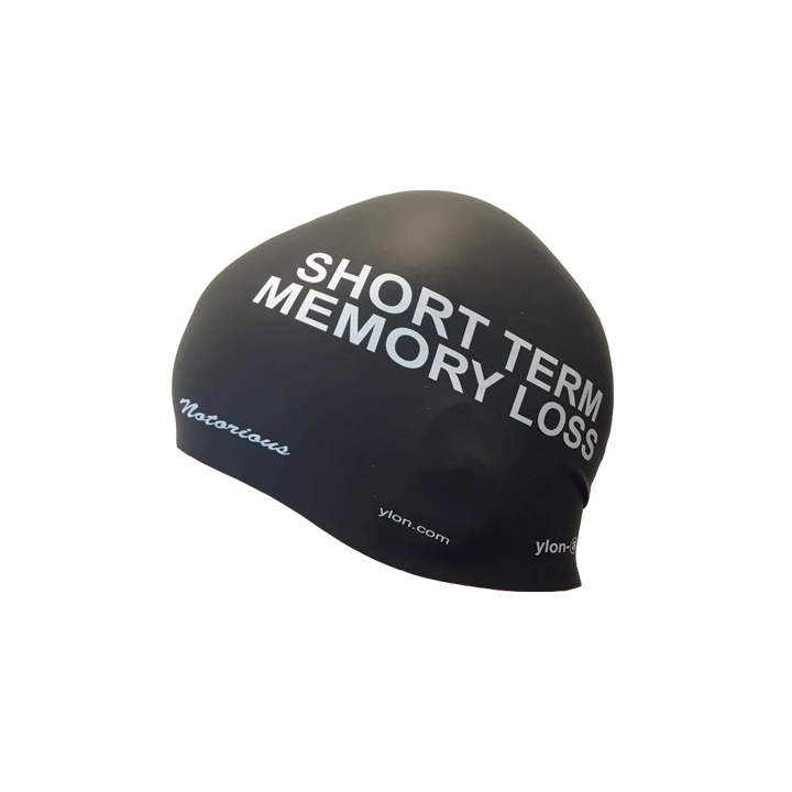 silicone swim cap ylon-a Short term memory loss