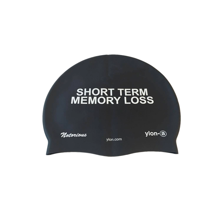 silicone swim cap ylon-a Short term memory loss