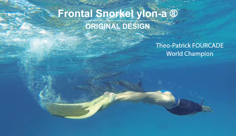 Théo-Patrick Fourcade，速度潛水世界冠軍與 ylon-a® 前置呼吸管設計者