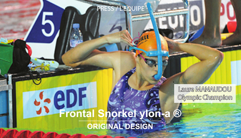 Laure Manaudou 使用前置呼吸管